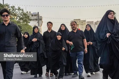 گزارش تصویری | مراسم جاماندگان اربعین حسینی در مشهد