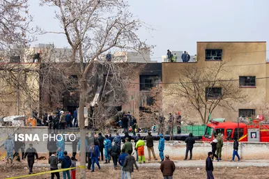 سقوط هواپیمای نظامی در تبریز