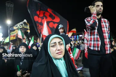 گزارش تصویری | وداع با پیکر سردار شهید حسین ظریفی در دویست‌ودهمین شب اجتماع مشهدی‌ها