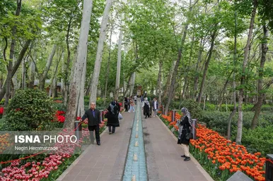 لاله‌های بوستان باغ ایرانی