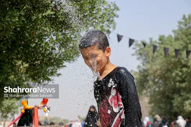 نذر آب در مسیر کربلا