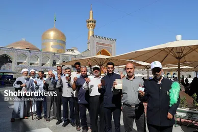 عکس‌هایی از مرحله دوم انتخابات چهاردهمین دوره ریاست‌جمهوری در مشهد (۱)