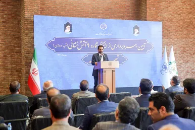 رژه ناوگان خودرویی آتش نشانی مشهد