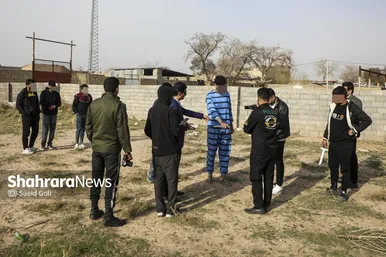 گزارش تصویری | بازسازی صحنه قتل در روستای «امرغان»