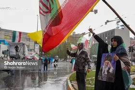 گزارش تصویری | مراسم چهلمین روز شهادت رهبر شهید انقلاب اسلامی در مشهد ۲