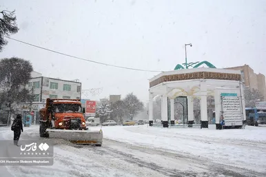 ایران زیباست | برف در اردبیل