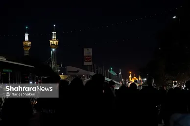 گزارش تصویری | مراسم جاماندگان اربعین حسینی در مشهد