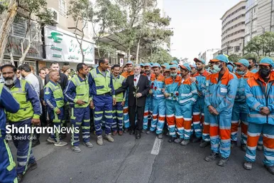 گزارش تصویری | آیین اذن خدمت با حضور نیرو‌های خدمات شهری مشهد (۱۰ اردیبهشت ۱۴۰۴)
