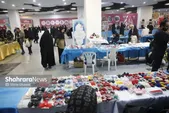 حضور بیش از ۱۵۰ بانوی هنرجو و مربیانشان در نمایشگاه «ایوان هنر»