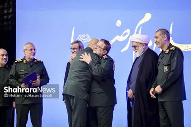 گزارش تصویری | مراسم تکریم و معارفه فرمانده سپاه امام رضا(ع)