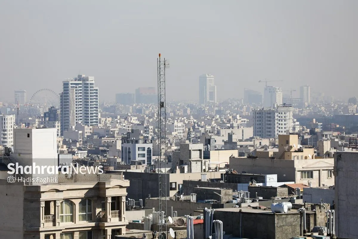 وضعیت نارنجی آلودگی هوا در برخی مناطق مشهد (سه‌شنبه، ۷ بهمن ۱۴۰۴)