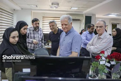 بازدید جمعی از مسئولین شهری و استانی مشهدمقدس از موسسه فرهنگی شهرآرا (۳) (۱۶ مرداد ۱۴۰۳)