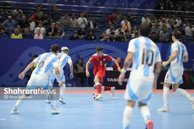 عکس‌هایی از دیدار تیم‌ ملی فوتسال افغانستان و آرژانتین
