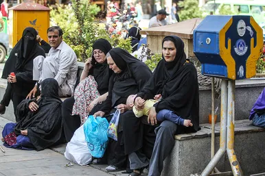  گرمای هوا در مشهد