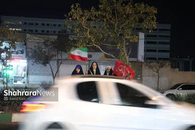 گزارش تصویری | برگزاری رزمایش مردمی تونل پرچم و زنجیره انسانی ۶ کیلومتری در مشهد