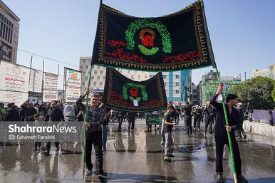 گزارش تصویری | عزاداری روز شهادت امام رضا (ع) در مشهد (۲)