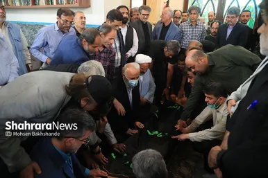 تشییع پیکر مرحوم «مهدی صباغی»