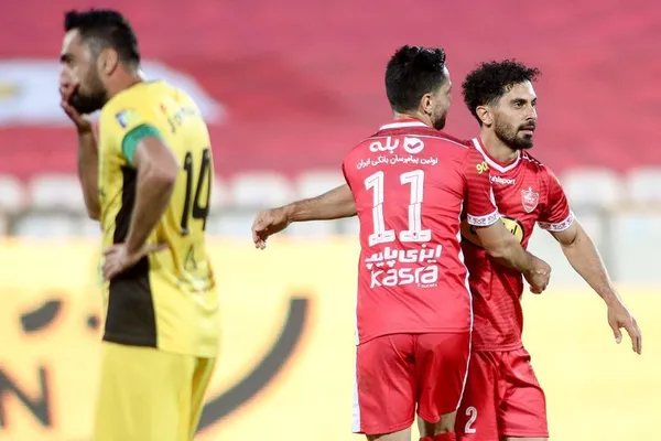 گزارش تصویری بازی پرسپولیس و فجر شیراز