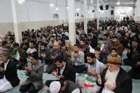 نمازگزاران اهل سنت افغانستانی یاد و خاطره رهبر شهید انقلاب اسلامی را گرامی داشتند + فیلم