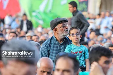 برگزاری مراسم چهلم شهدای خدمت در حرم امام‌رضا(ع) (۱۲ تیر ۱۴۰۳)