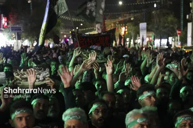 گزارش تصویری | اجتماع عزاداران امام جواد (ع) در عرصه میدان شهدا مشهد