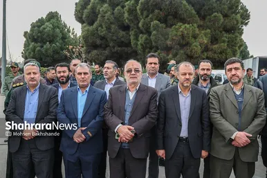 ورود پیکر مطهر ۱۲ شهید گمنام به مشهد