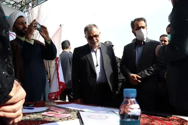 مراسم روز درختکاری در مشهد 