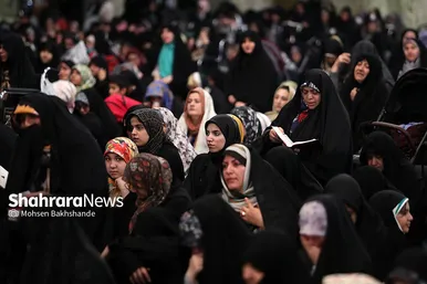 مراسم مناجات شب‌های ماه مبارک رمضان در حرم مطهر رضوی