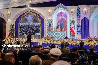 گزارش تصویری | اختتامیه چهل و یکمین دوره مسابقات بین‌المللی قرآن کریم در مشهد مقدس