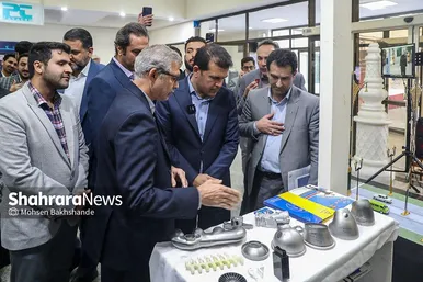 گزارش تصویری | بازدید معاون علمی و فناوری رئیس‌جمهور از دانشگاه فردوسی مشهد