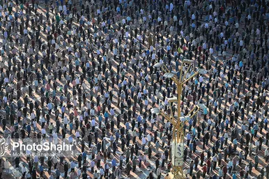 اقامه نماز عید سعید فطر در حرم مطهر امام رضا(ع)