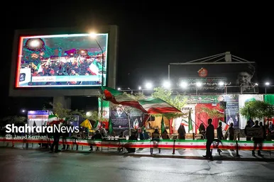 گزارش تصویری | هفتادوهفتمین شب حضور مردم مشهد در خیابان