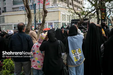 دسته عزای علوی در روز شهادت حضرت علی(ع) در مشهد