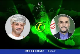 تاکید وزیران خارجه ایران و عمان بر آتش&zwnj;بس فوری در غزه و ارسال کمک&zwnj;های انسانی