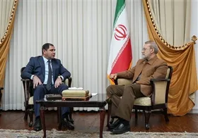 وزیر دفاع ارمنستان با لاریجانی دیدار کرد