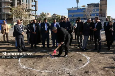 آغاز عملیات اجرایی احداث چهارراه شهید محسن کاشانی در مشهد
