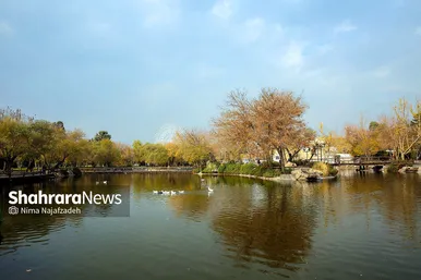 طبیعت پاییزی بوستان های مشهد
