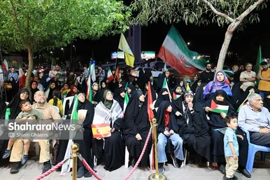 گزارش تصویری | اجتماع مردمی همبستگی مردم ایران و اسپانیا در مشهد