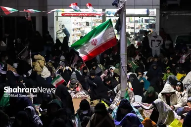 گزارش تصویری | مراسم احیای اولین شب قدر رمضان ۱۴۰۴ - چهارراه مخابرات مشهد