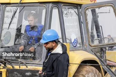 اجرای عملیات تخریب انشعابات غیرمجاز آب باغ‌ویلا‌های اطراف جاده کلات (۴ آذر ۱۴۰۳)