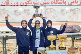 مشهدی&zwnj;ها نخستین قهرمانان لیگ صحرانوردی بانوان