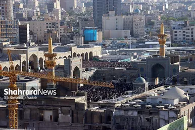 نماز عید سعید فطر در حرم مطهر رضوی