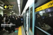 سرویس‌دهی رایگان خط دو متروی مشهد در سالروز شهادت امام‌جعفرصادق(ع) (۴ اردیبهشت ۱۴۰۴)