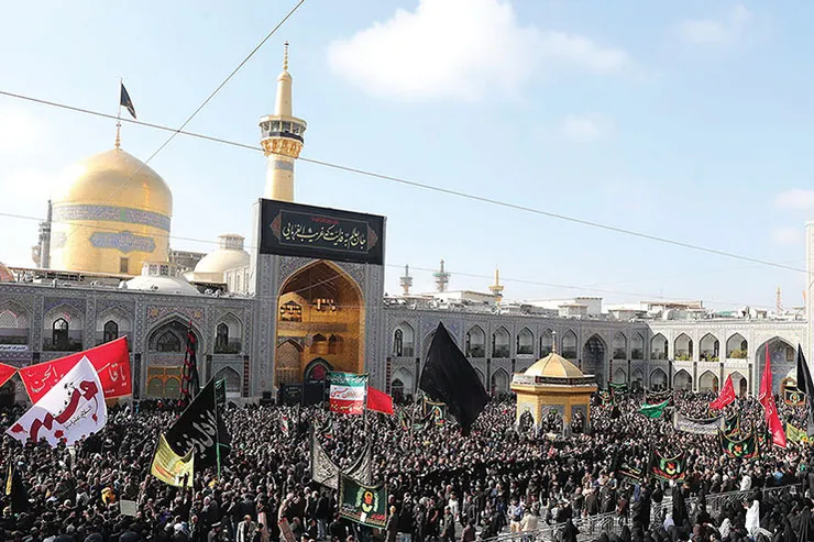 شهر‌ در‌ سوگ حضرت رضا (ع)