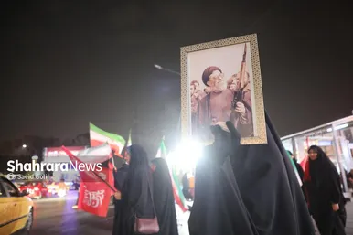 گزارش تصویری | صدوهفتادوچهارمین شب حضور حماسی مردم مشهد در خیابان