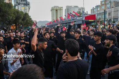 گزارش تصویری | مراسم جاماندگان اربعین حسینی در مشهد ۳