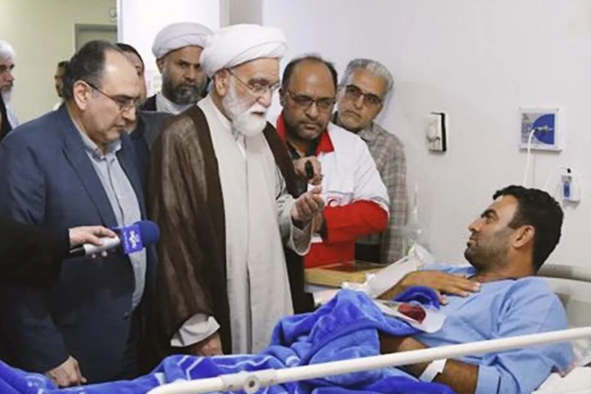 اعزام نماینده ویژه رهبر معظم انقلاب به هرمزگان برای دلجویی از مجروحین و حادثه‌دیدگان