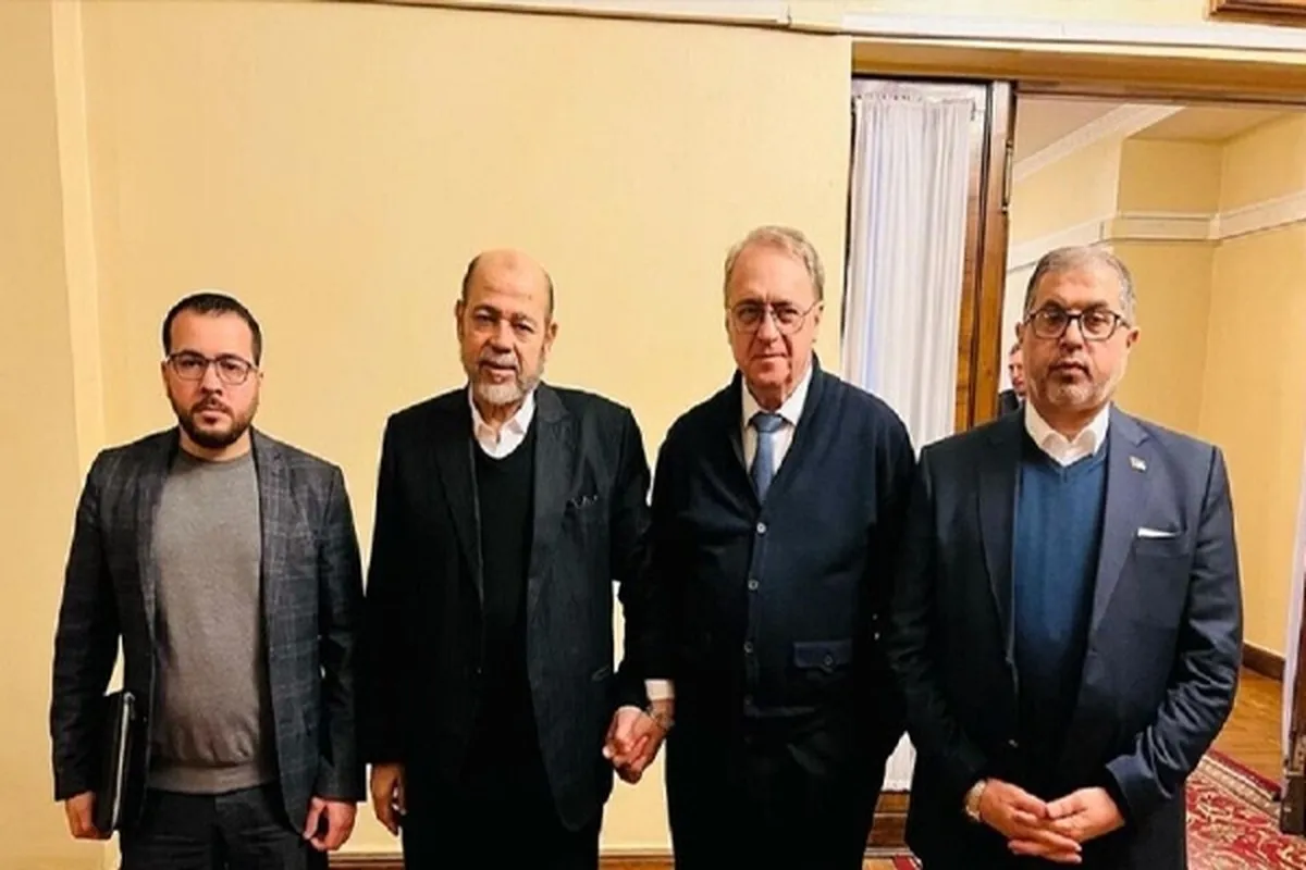 دیدار هیاتی از حماس با معاون وزیر خارجه روسیه