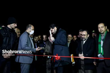 بهره برداری از اتصال بازوی شرقی تقاطع مصلی به جاده محمد آباد-طرق