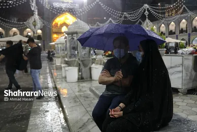 مراسم احیای شب بیست و یکم ماه رمضان در حرم مطهر رضوی‎‎